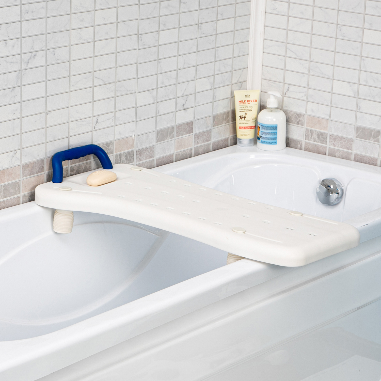 Доска для ванны ORTONICA LUX 310 неповоротное для пожилых людей и инвалидов, до 100кг - 9